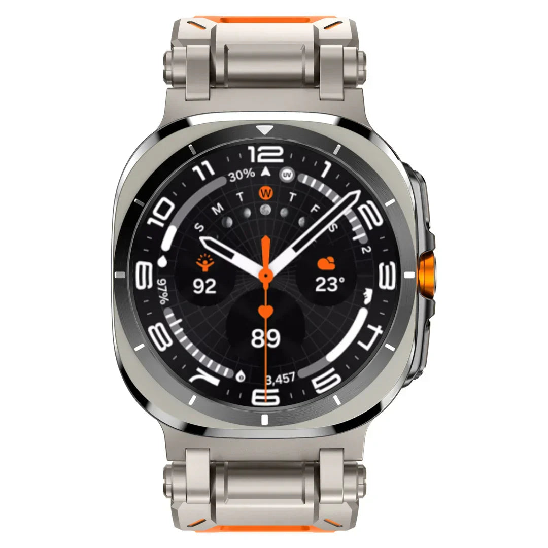 Pulseira de Relógio em Silicone Explorer para Samsung Galaxy Watch Ultra | Fioriscas