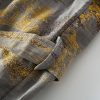 Vestaglia kimono, comfort in puro cotone, stile rétro da donna