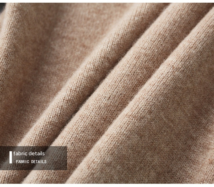 NovaWeave Half Zip Sweater For Men, 100% Australian Wool