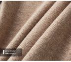 NovaWeave Half Zip Sweater For Men, 100% Australian Wool