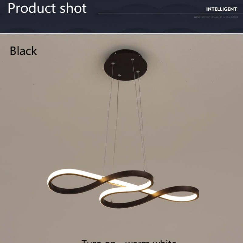 Durell muzikale noot hanglamp, zwart & goud | Fioriscas
