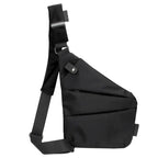 RFID-Blocking Anti-Theft Crossbody Travel Bag, Water-Resistant