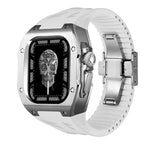 ערכת נרתיק AstraGuard ל-Apple Watch Ultra, מעטפת טיטניום עם רצועת גומי פלואורי