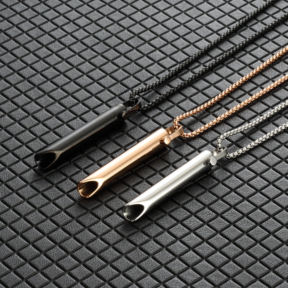 Solara Breathing Necklace, Mindful Pendant For Everyday Calm