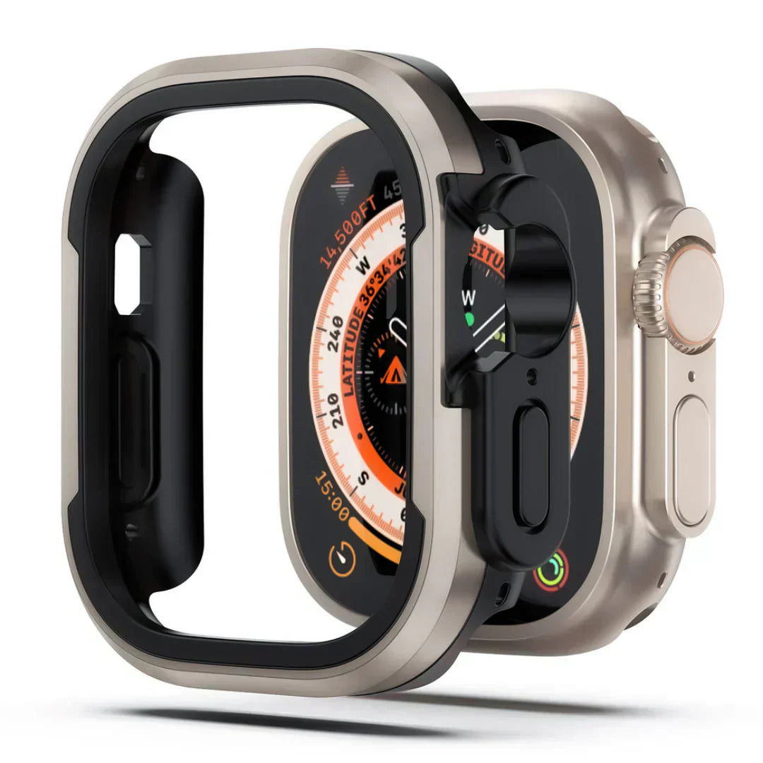 Apple Watch Case, Nexera Aluminum Alloy Shell With TPU Inlay