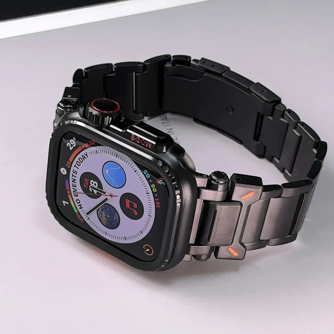 Apple Watch-etui i aluminium, AeroGuard robust beskyttelsesskal
