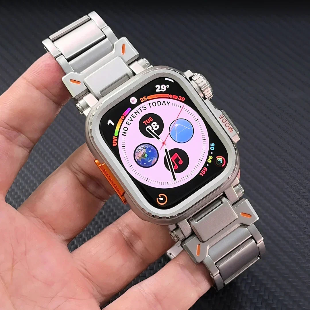 Apple Watch-etui i aluminium, AeroGuard robust beskyttelsesskal