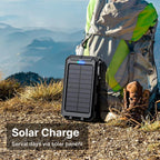 SolaraGuard 50000mAh solární powerbanka s duálním nabíjením přes USB