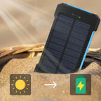 SolaraGuard 50000mAh solární powerbanka s duálním nabíjením přes USB