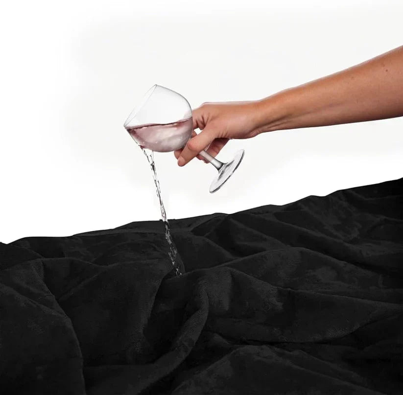 Plush Waterproof Throw Blanket For Two, Cozy Indoor And Outdoor Use