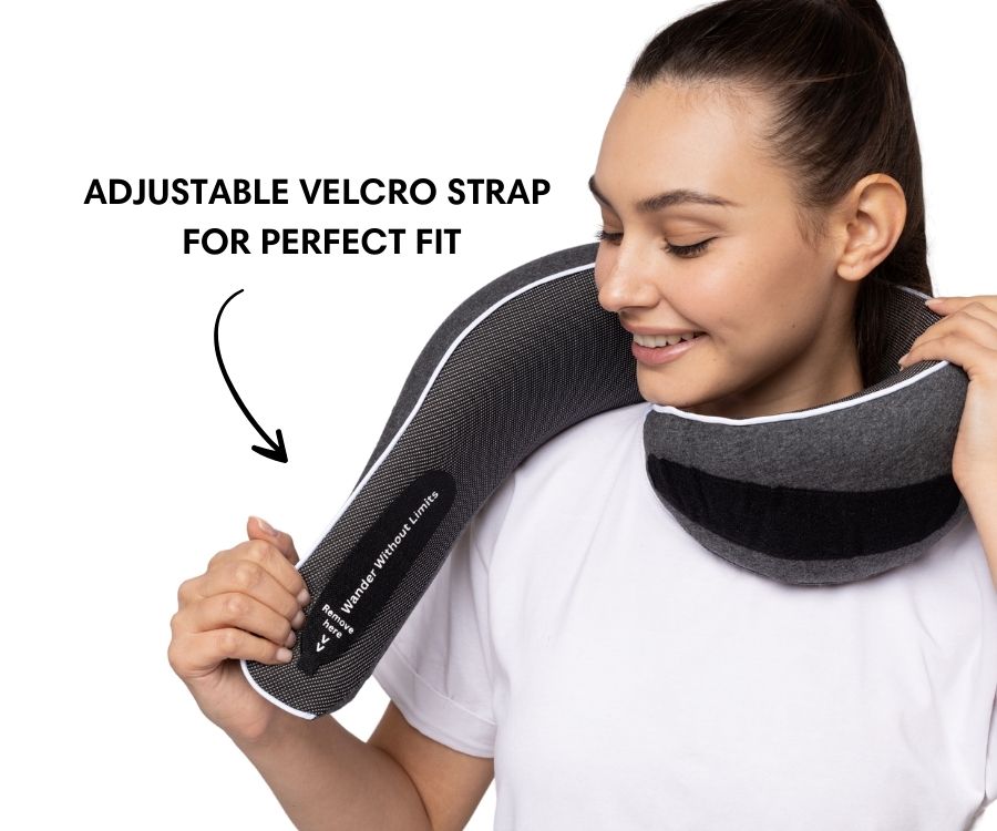 Memory Foam Travel Neck Pillow | Fioriscas