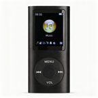 Retro hudební přehrávač – kompaktní MP3 přehrávač s kapacitou 64 GB a klasickým designem | Fioriscas