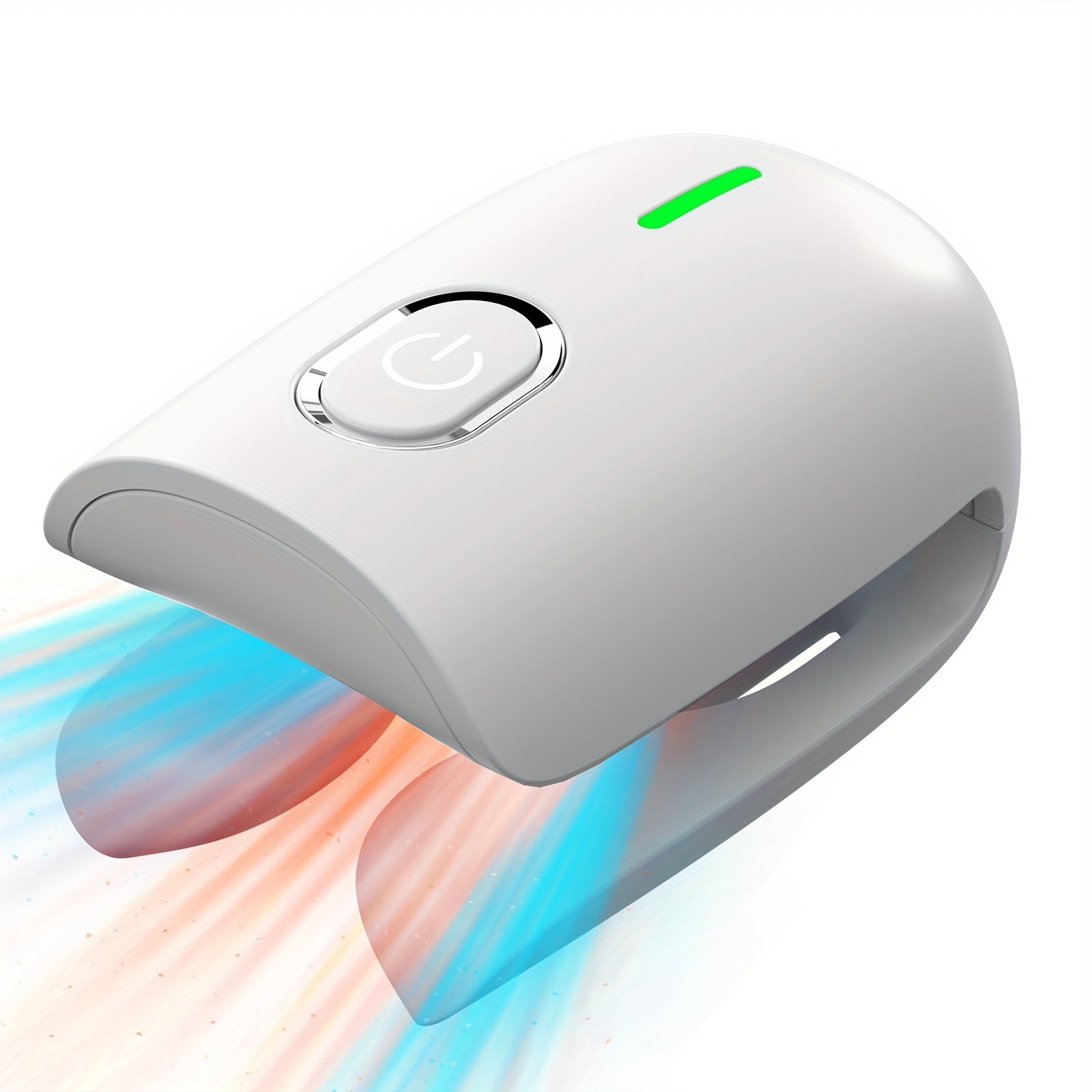Lampe de soin des ongles à clipser, double faisceau de 905 nm et 470 nm, rechargeable