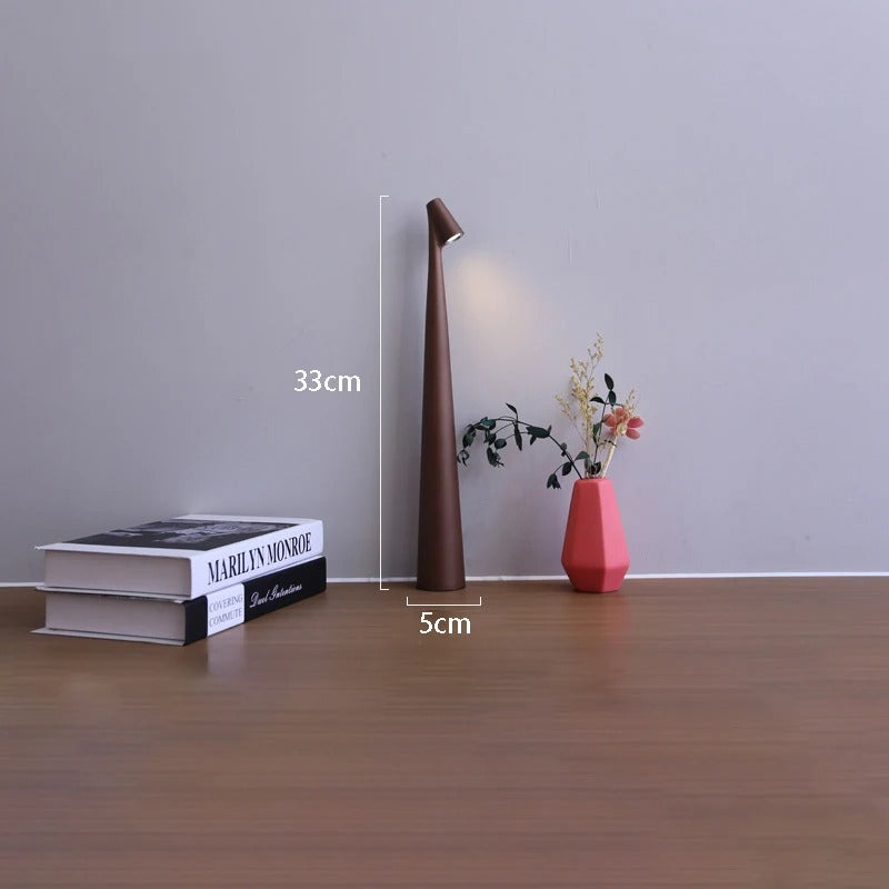 Ledningsfri nordisk minimalistisk LED-bordlampe, genopladelig | Fioriscas