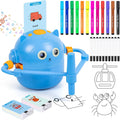 Doodle Bot-tegnerobot til børn, skærmfrit tegnelegetøj med over 100 kort