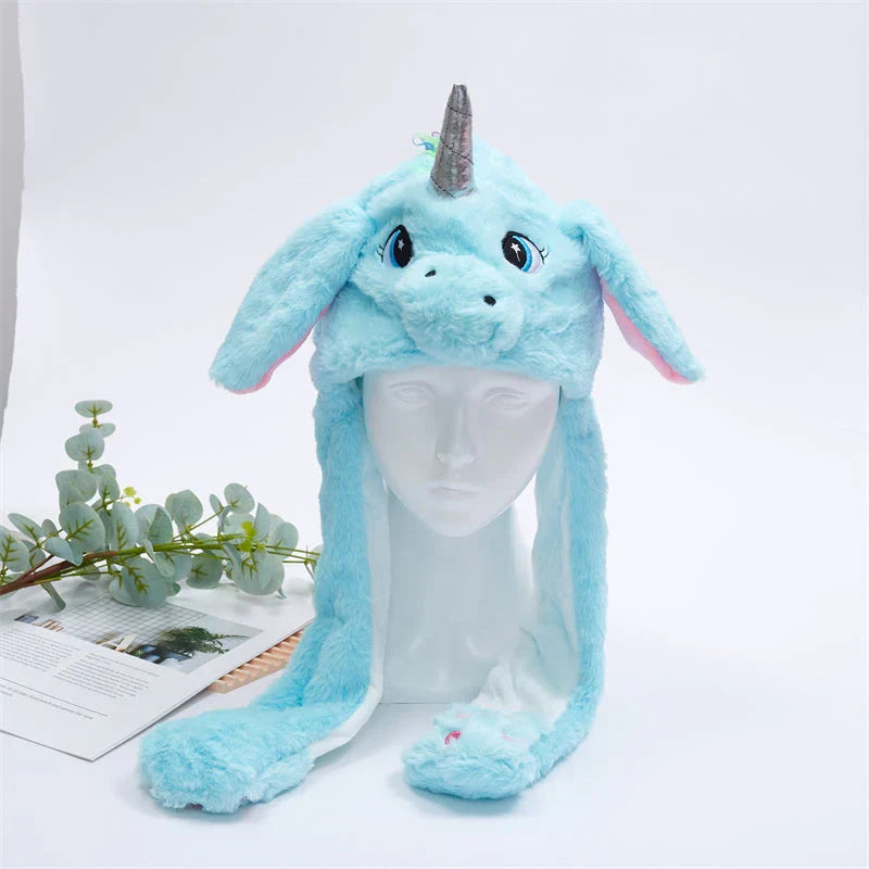 Funny hat with wobbly ears