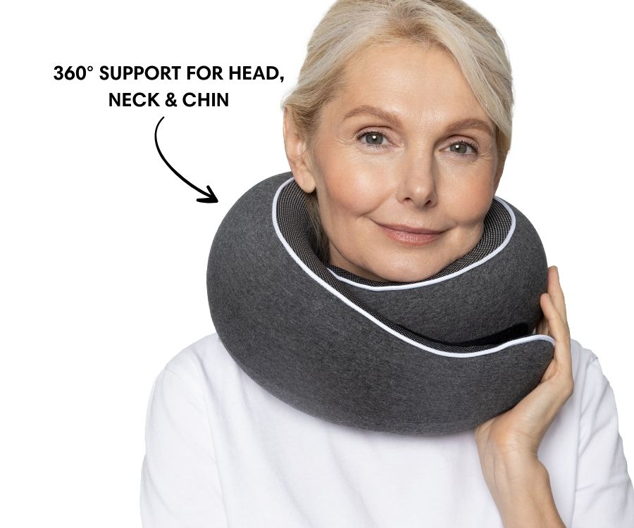 Memory Foam Travel Neck Pillow | Fioriscas
