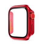 Apple Watch Bumper Case, Tempered Glass Screen Shield, Ultra-Style Look