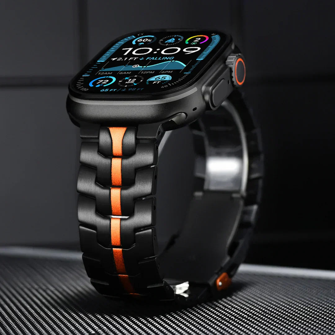 Apple Watch Titanium Band, Aurex Grade 2 Titanium, Lightweight 62g