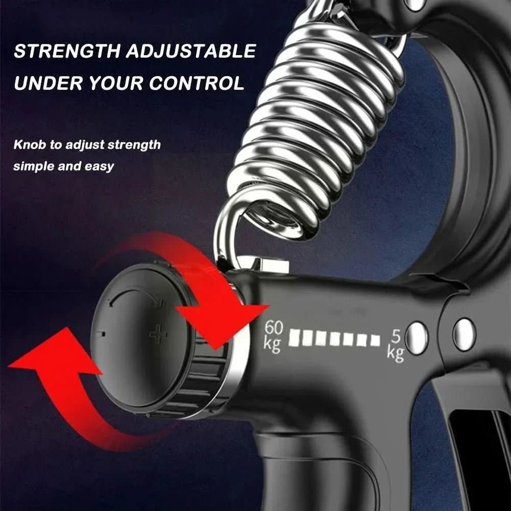 Adjustable hand trainer for strong grip strength & forearms - Fioriscas