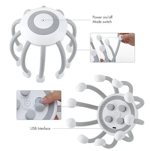 SomaEase Scalp Massager Portable For Daily Comfort