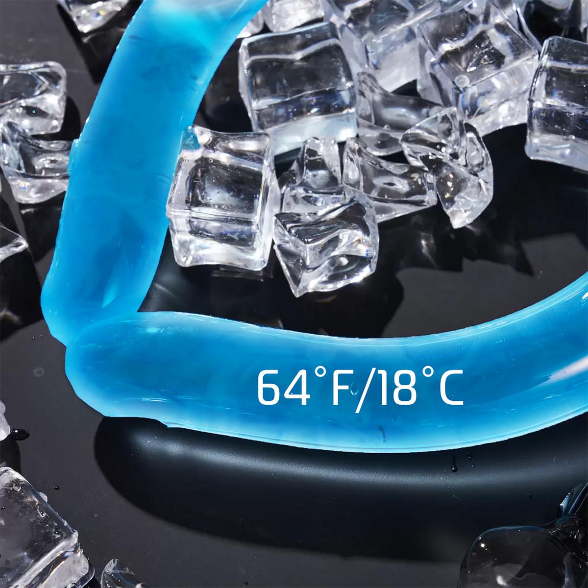 Hűsítő nyakpánt, FrostLoop fázisváltó, újrahasználható nyakhűtő
