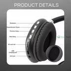 Cuffie Bluetooth over-ear con cancellazione del rumore, Solara Pro con 40 ore di autonomia