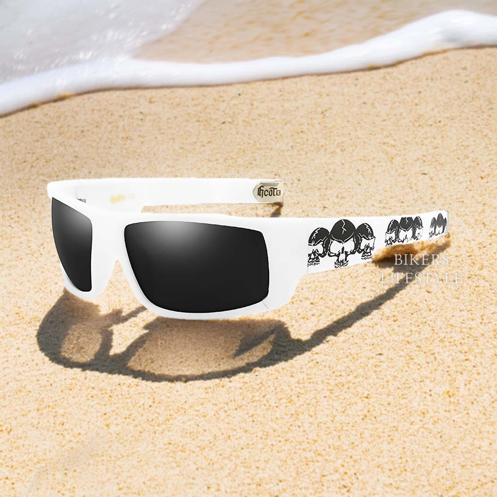 SkullGuard Sunglasses With Polarized Lenses for Outdoor Enthusiasts | Fioriscas