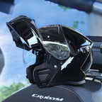 Modulární výklopná motocyklová helma, systém dvojitého hledí, certifikace DOT a ECE