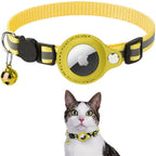 Asterra Reflective Cat Collar with GPS Tracker Mount, Quick-Release