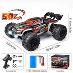 StormRift 4WD RC Truck, 1:16 Scale, Off-Road With LED Night Remote