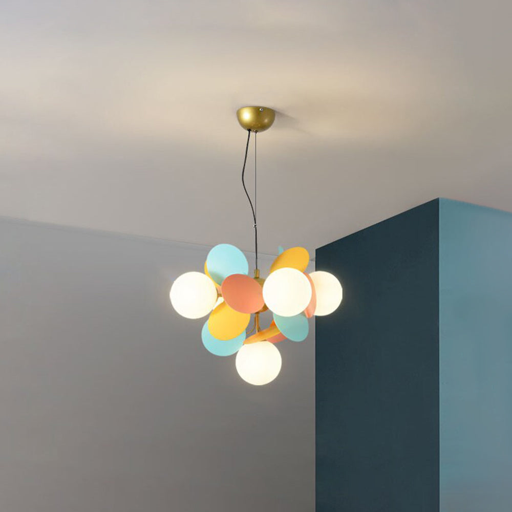 AstraLumen Acrylic Pendant Light, LED Glow for Modern Rooms