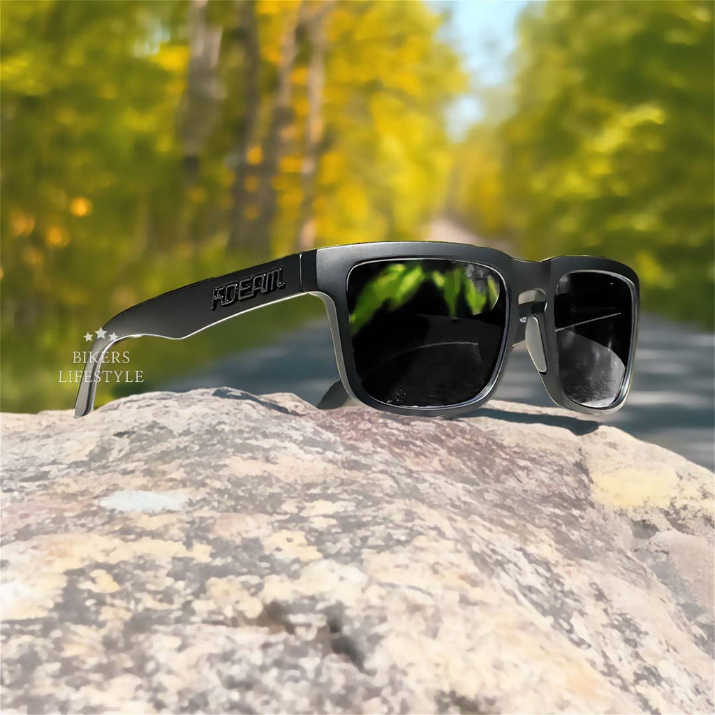Polarized Riding Sunglasses With Anti-Blue Light Lens Filter