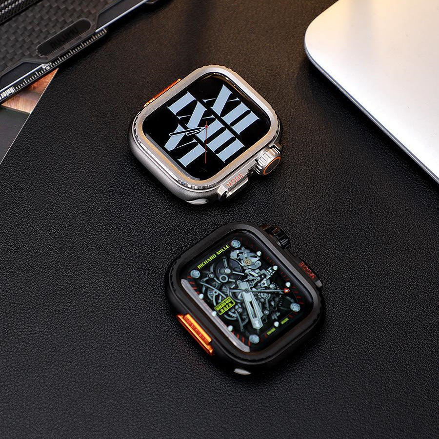 Apple Watch-etui i aluminium, AeroGuard robust beskyttelsesskal