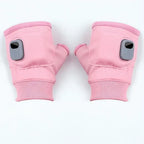 USB Rechargeable Heated Fingerless Gloves