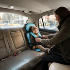 Portable & Foldable Child Car Booster Seat
