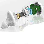 Dispositif intra-auriculaire Bluetooth rechargeable contrôlé par une application