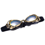 Foldable Motorcycle Riding Goggles with Scratch-Resistant PC Lenses