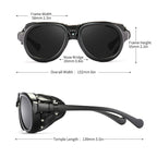 Steampunk Riding Glasses with Windproof Anti-Fog Lenses