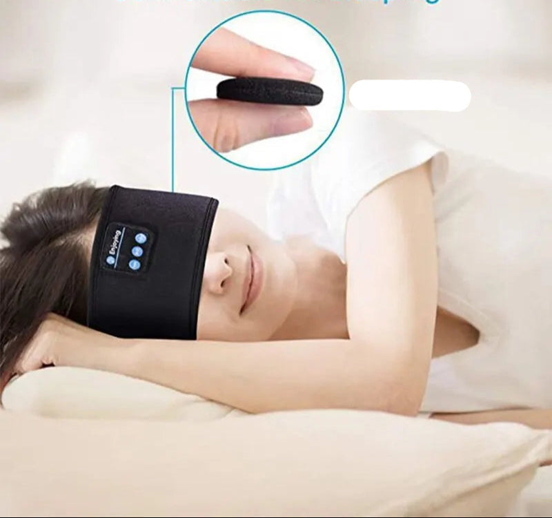 Fascia per il sonno SomniBand Bluetooth con altoparlanti integrati e tessuto morbido, batteria da 10 ore | Fioriscas