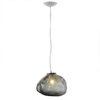 Cascading Glass Chandelier, Aluminum Frame, Adjustable 3000-6000K LED