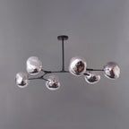 Arisha Modern Globe Lava 3 Pendant Light Fixture - Neutralighting