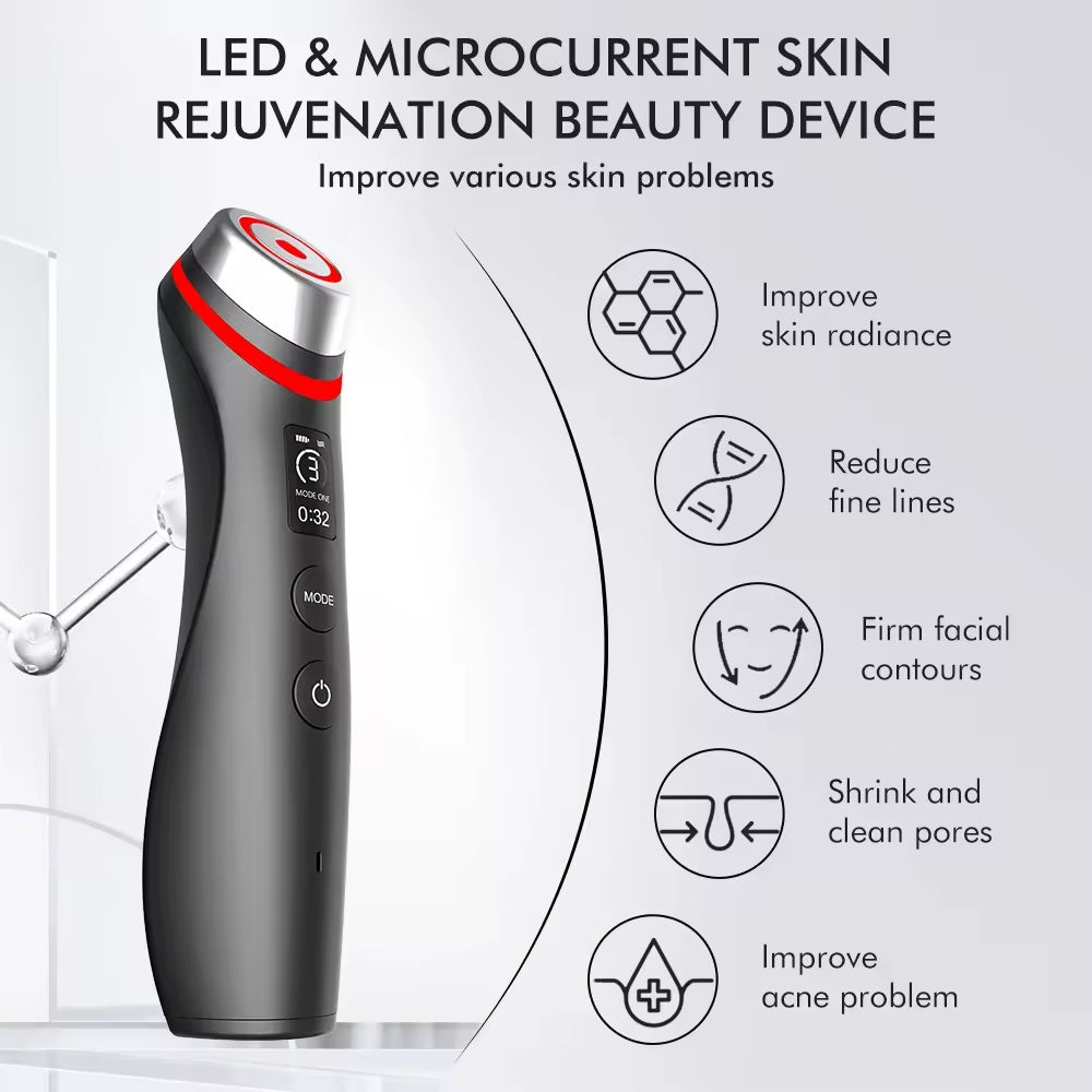 Six In One LED Skin Renewal Tool For Radiant Complexion | Fioriscas