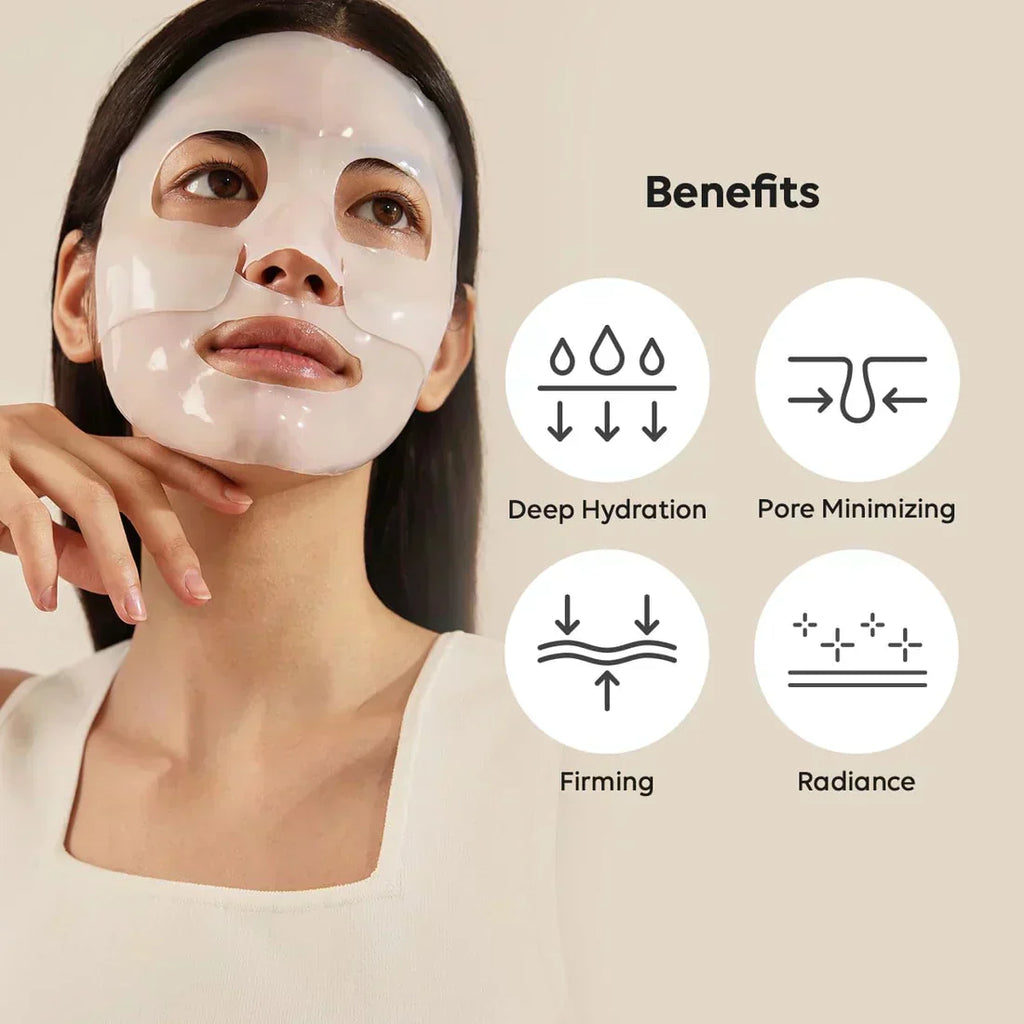 Bio-Collagen Hydrating Sheet Mask By Aurelia Glow For Glowing Skin