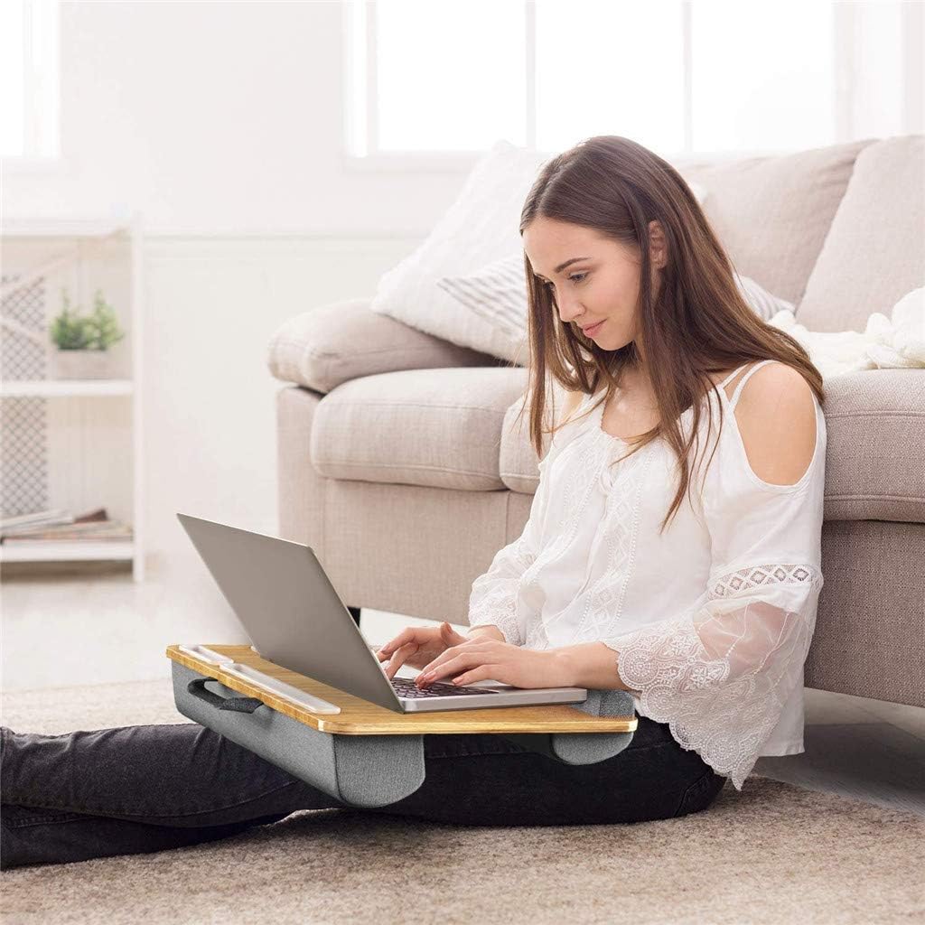 Tabuleiro versátil para computador portátil, para a cama ou o sofá, com altura ajustável | Fioriscas