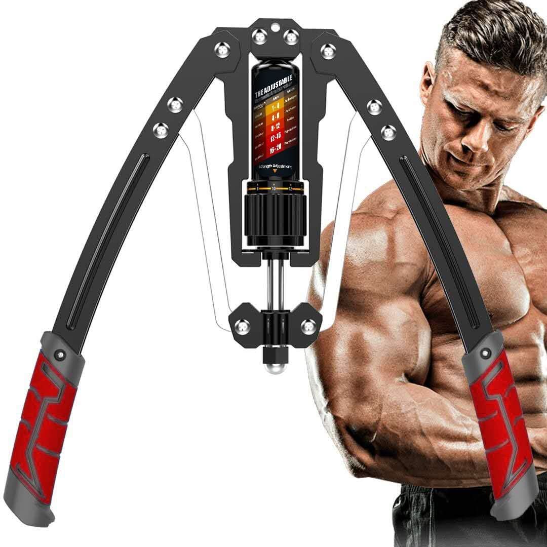 Adjustable hydraulic arm trainer for intensive upper body training - Fioriscas