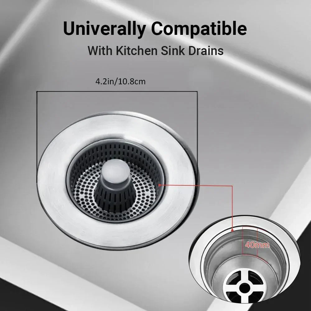 Accessorio per lavello tutto in uno Navaro in acciaio inox | Fioriscas