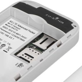 Draagbare RoamWave 5G-hotspotrouter voor reizen, kamperen en internet als back-up