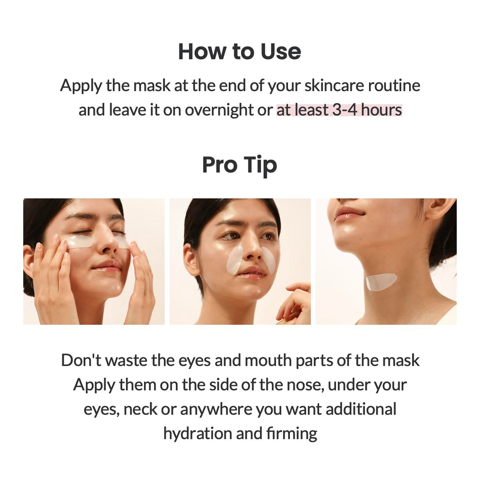 Bio-Collagen Hydrating Face Mask By NysaGlow, Overnight Radiance Boost