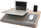 Tabuleiro versátil para computador portátil, para a cama ou o sofá, com altura ajustável | Fioriscas